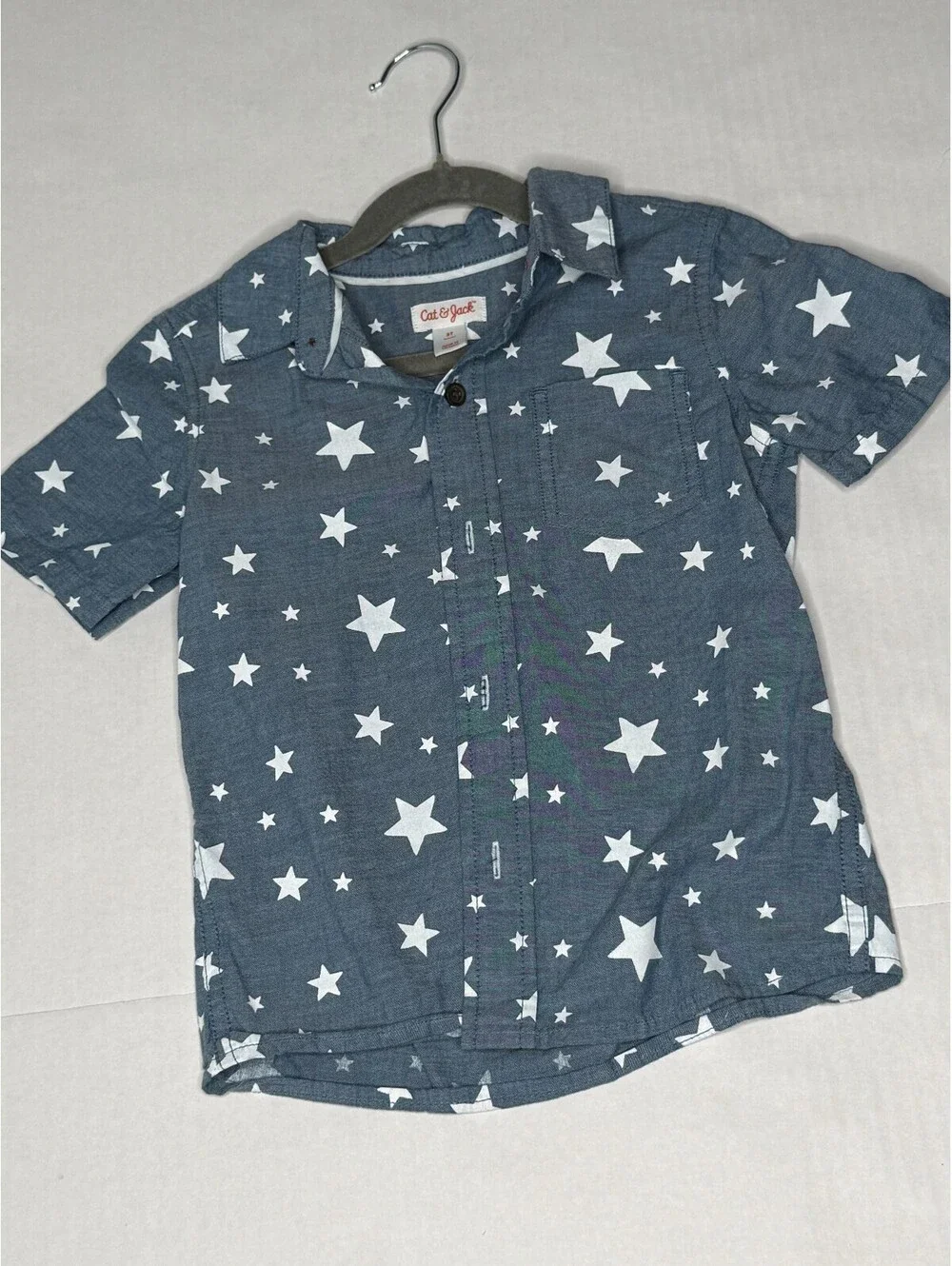 Cat & Jack Boys Star Printed Shirt Size 3T